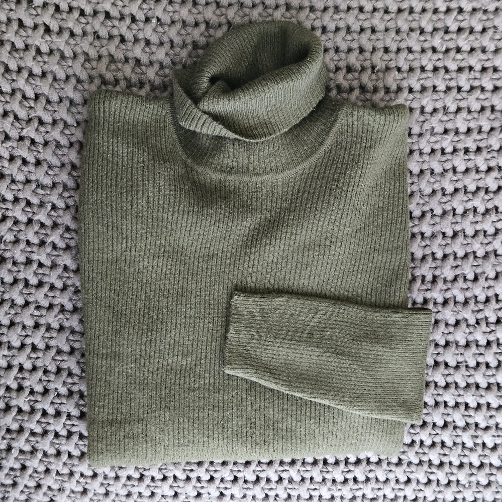 Vintage 100% Wool Turtleneck